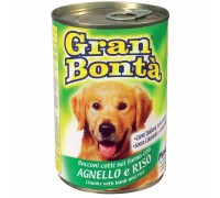 Monge GRAN BONTÀ  Bocconi con agnello e riso 1230 gr